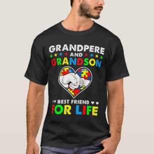 人生最高の自閉症の祖父母と孫 Tシャツ