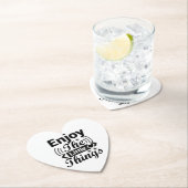 人生楽しむの小さな事柄 ペーパーコースター (インサイチュ)