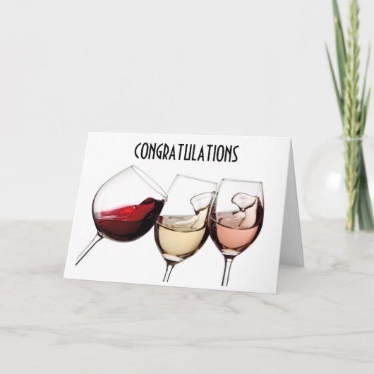 人生祝のイベントに対する時間* カード (正面)