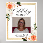 人生祝のフローラ女性葬儀 ポスター (正面)