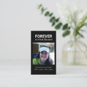 『人生祝一つの記憶』 名刺 (スタンド正面)