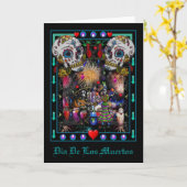 人生祝 カード (黄色い花)