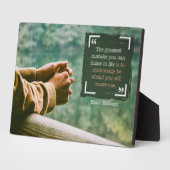 人生素晴らしの過ち フォトプラーク (側面)