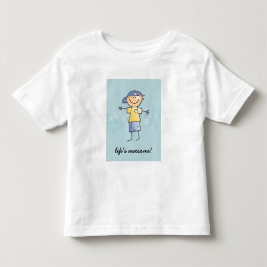 人生素晴らし! トドラーTシャツ (正面)