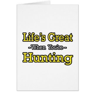 人生素晴らし...狩り