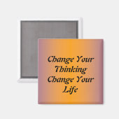 人生考えるを変える マグネット (正面/裏面)