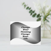 人生考えを変える ポストカード (スタンド正面)