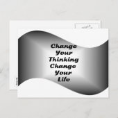 人生考えを変える ポストカード (正面/裏面)