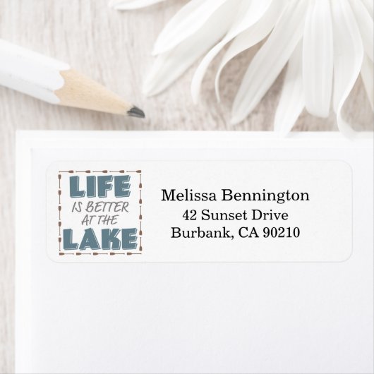 人生航海のは湖の引用文で良い ラベル (インサイチュ)