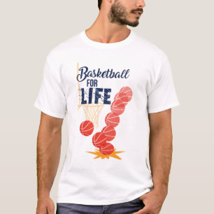 人生表現のための私たちのバスケットボールの情熱 Tシャツ