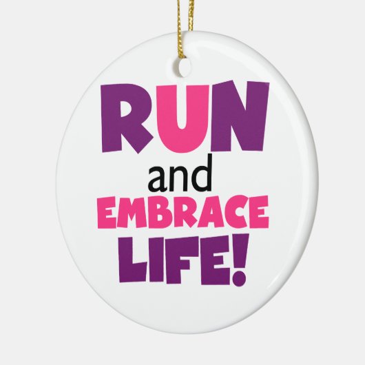 人生走を受け入れる セラミックオーナメント (左)