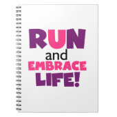 人生走を受け入れる ノートブック (正面)
