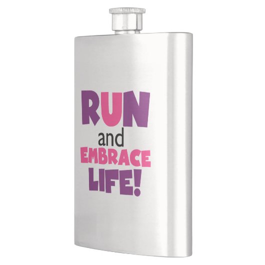 人生走を受け入れる フラスク (左)