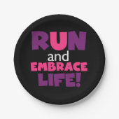 人生走を受け入れる ペーパープレート (正面)