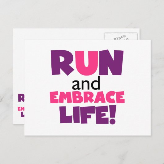 人生走を受け入れる ポストカード (正面/裏面)