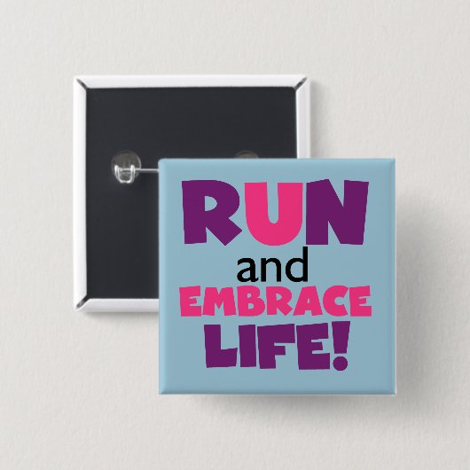 人生走を受け入れる 缶バッジ (正面&裏面)