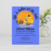 人生退職したは湖の魚釣り漫画で良い 招待状 (スタンド正面)