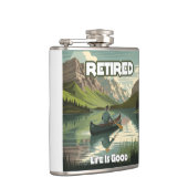 人生退職したは良いカヌーだ フラスク (右)