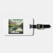 人生退職したは良いカヌーだ ラゲッジタグ (正面横)