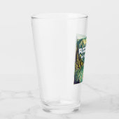 人生退職したは良い赤カヌー タンブラーグラス (右)