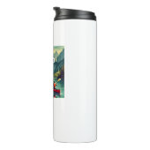 人生退職したは良い赤カヌー タンブラー (回転右)