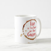 人生 コーヒーマグカップ (正面右)