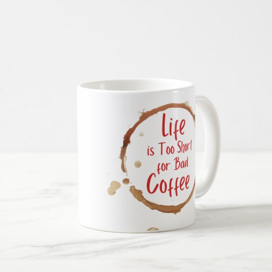 人生 コーヒーマグカップ (正面右)