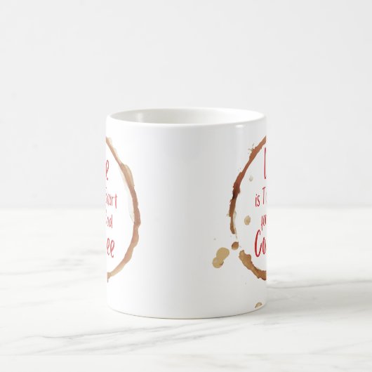 人生 コーヒーマグカップ (中央)