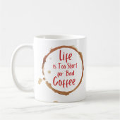 人生 コーヒーマグカップ (左)
