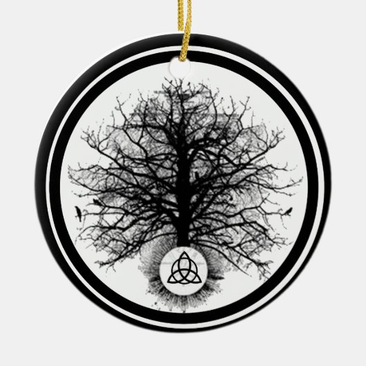 人生 セラミックオーナメント (正面)