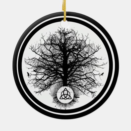 人生 セラミックオーナメント (裏面)