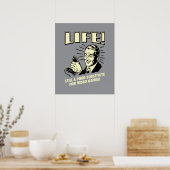 人生：ビデオゲームの悪い置き場 ポスター (キッチン)