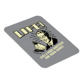 人生:ビデオゲームの悪い置き場 マグネット (右側)