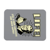 人生:ビデオゲームの悪い置き場 マグネット (横)