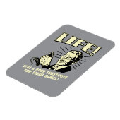 人生:ビデオゲームの悪い置き場 マグネット (左側)