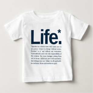 人生* ベビーTシャツ