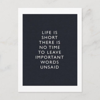 人生 ポストカード