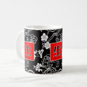 人生。人生。生。 コーヒーマグカップ (正面左)