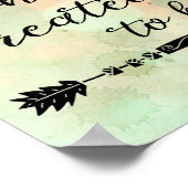 人生:神があなたを引用文にするために創造された人を発見する ポスター (角)