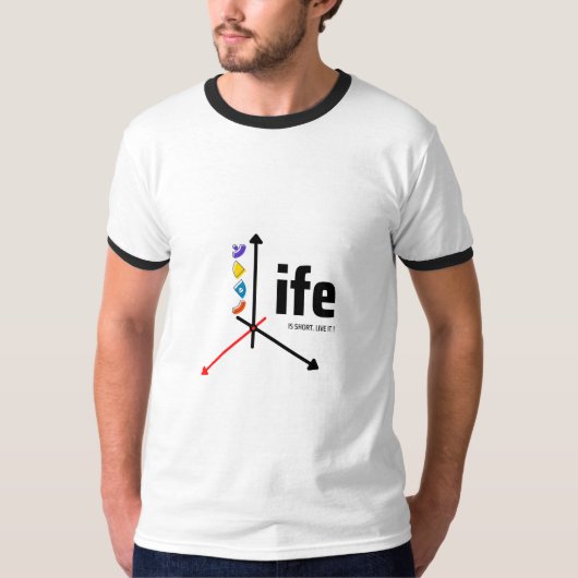 人生 Tシャツ (正面)