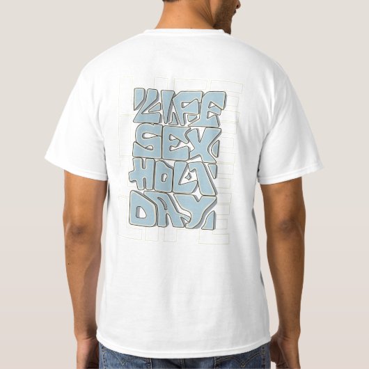 人生 Tシャツ (裏面)