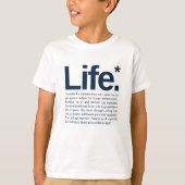 人生* Tシャツ (正面)