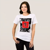 人生。Vida。生. トライブレンドTシャツ (正面全面)