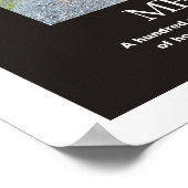 人的引用文の計感動的測 ポスター (角)