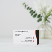 人的資源の名刺 名刺 (スタンド正面)