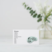 人的資源人の声 名刺 (スタンド正面)