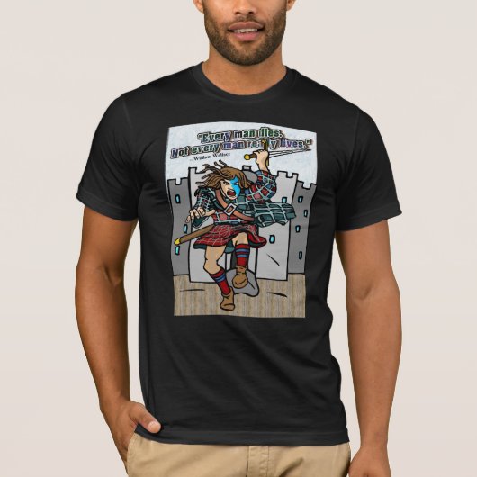 人皆死ぬ。すべての人が本当に生きていない引用文 Tシャツ (正面)