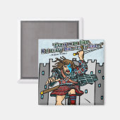人皆死ぬ。すべての人が本当に生きているわけではない マグネット (正面/裏面)