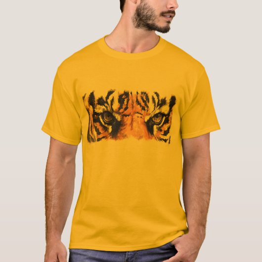 人目を引くスマトラトラ Tシャツ (正面)