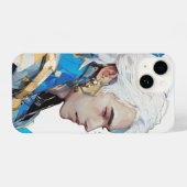 「人目を引くモバイルカバーデザイン」 iPhoneケース (裏面横)